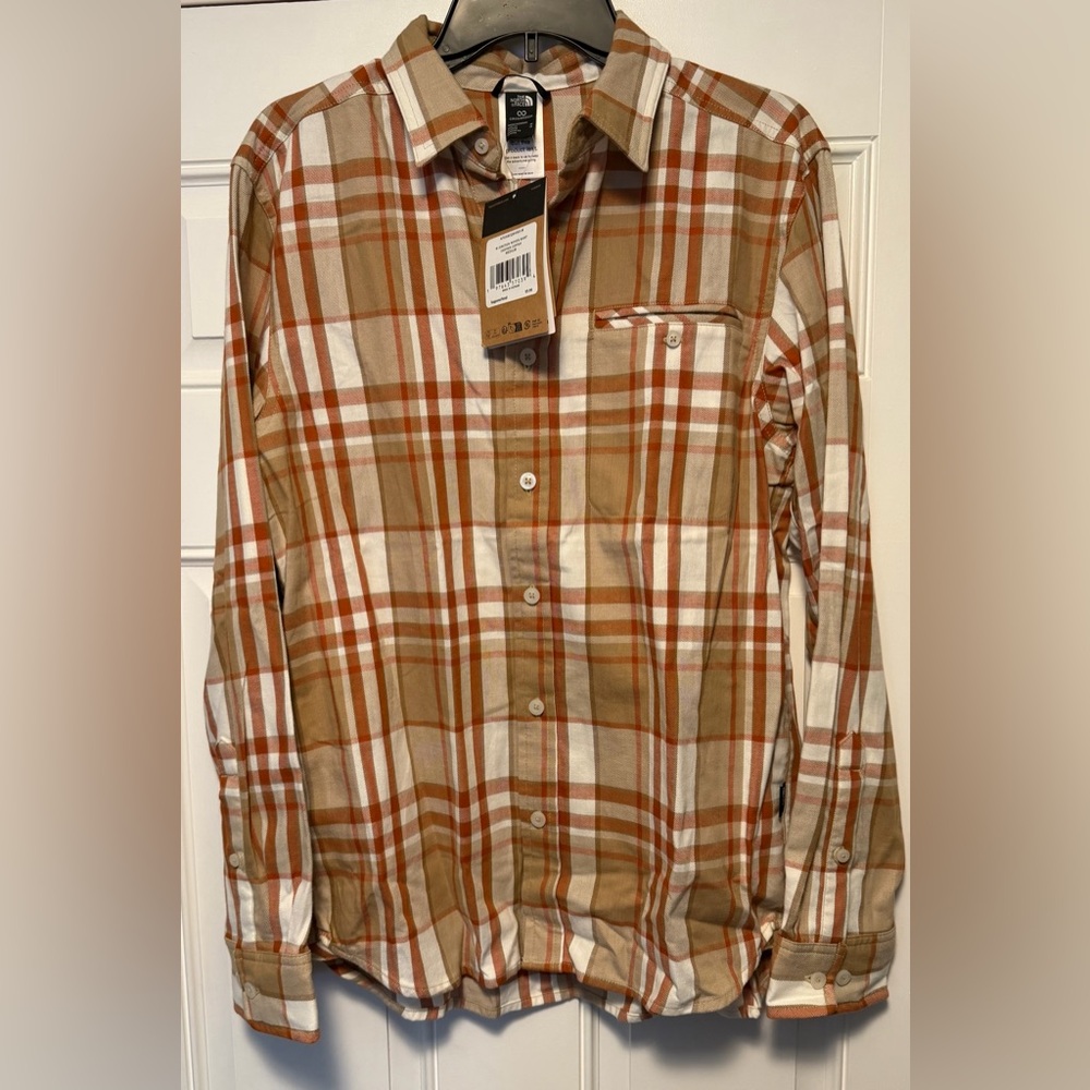 The north face men’s med woven shirt- nwt